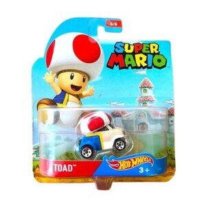 Super Mario Hot wheels Toad